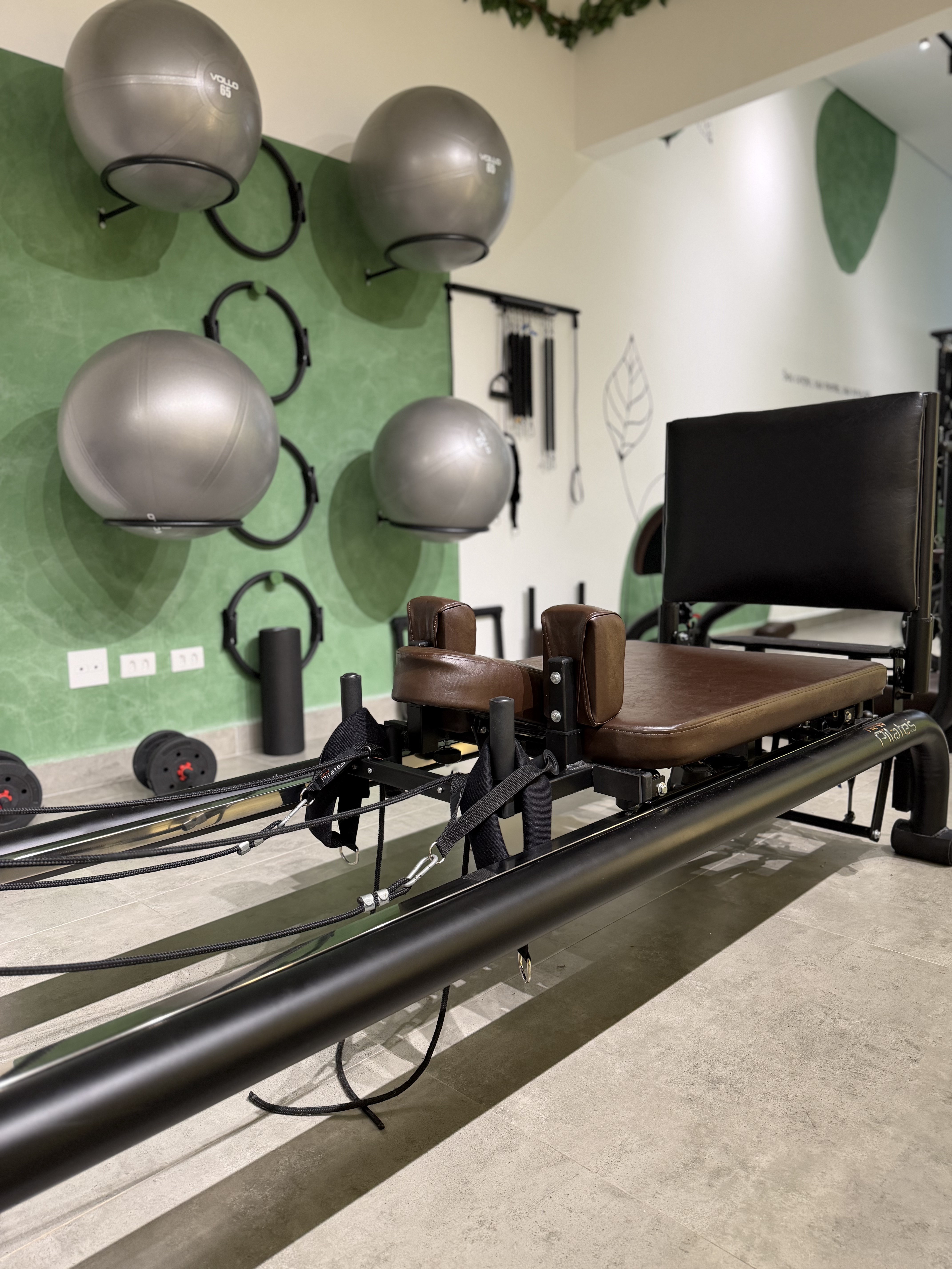 Aparelhos do estúdio Pilates Nova Era